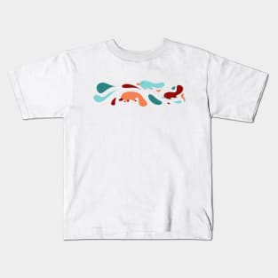 Cool and Warm Wave of Platypi Kids T-Shirt